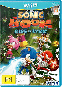 Sonic Boom: Rise of Lyric PAL Wii U PAL box art